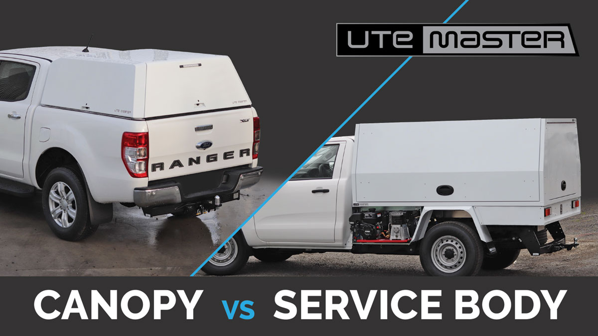 Ute Canopy vs Service Body