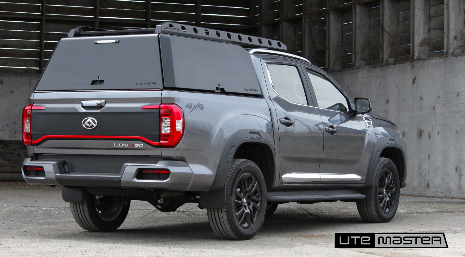 LDV T60 Luxury - Ute Canopy - Utemaster Centurion