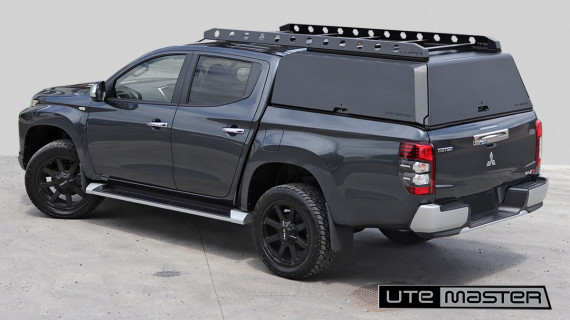 Mitsubishi Triton Canopy Ute Grey Cantilever Roof Rack Central Locking Utemaster Centurion