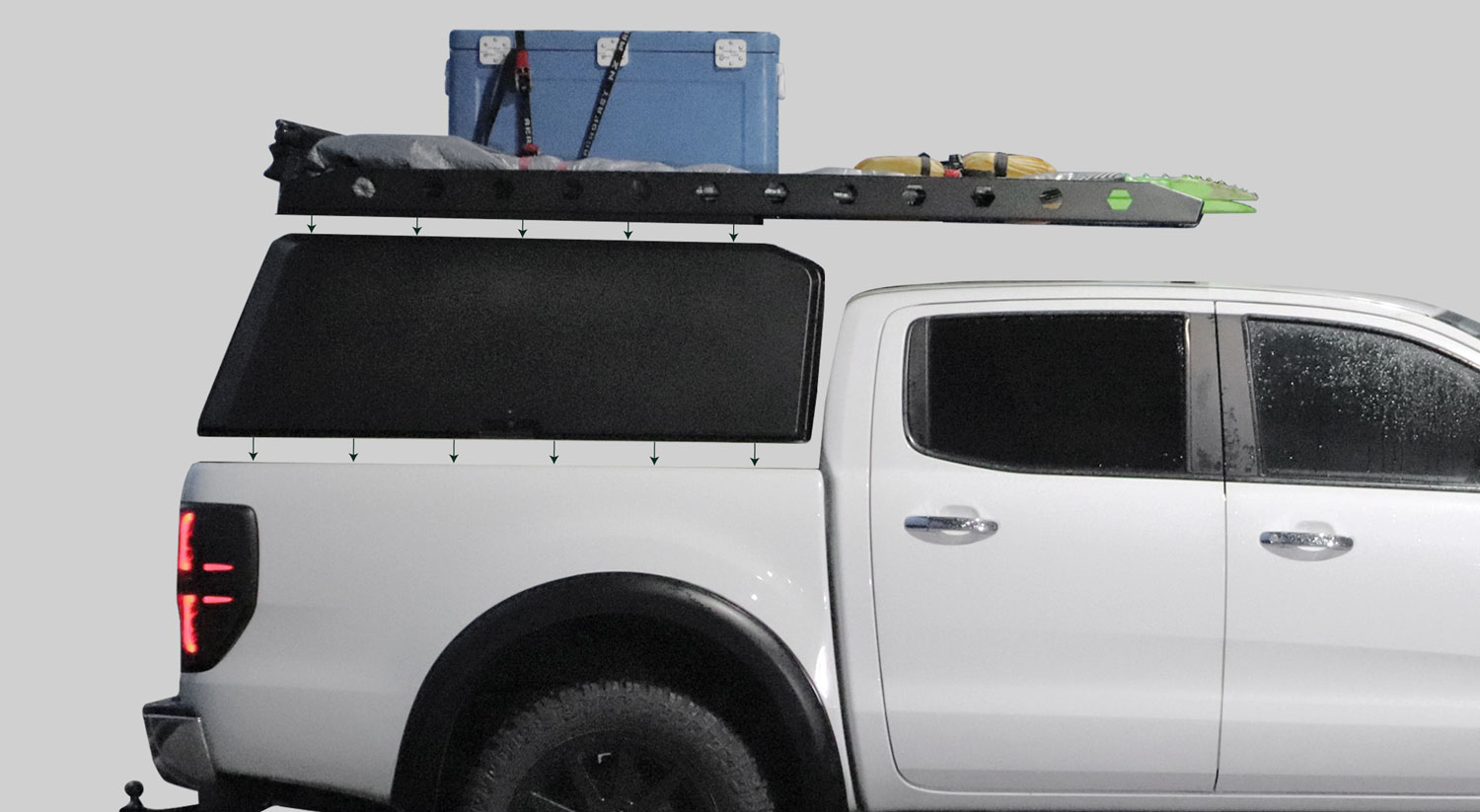 Utemaster Aluminium Canopy Attachment