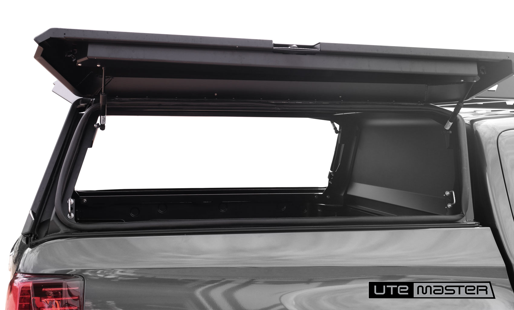 Mitsubishi Triton Aluminium Canopy Open Doors Access Utemaster