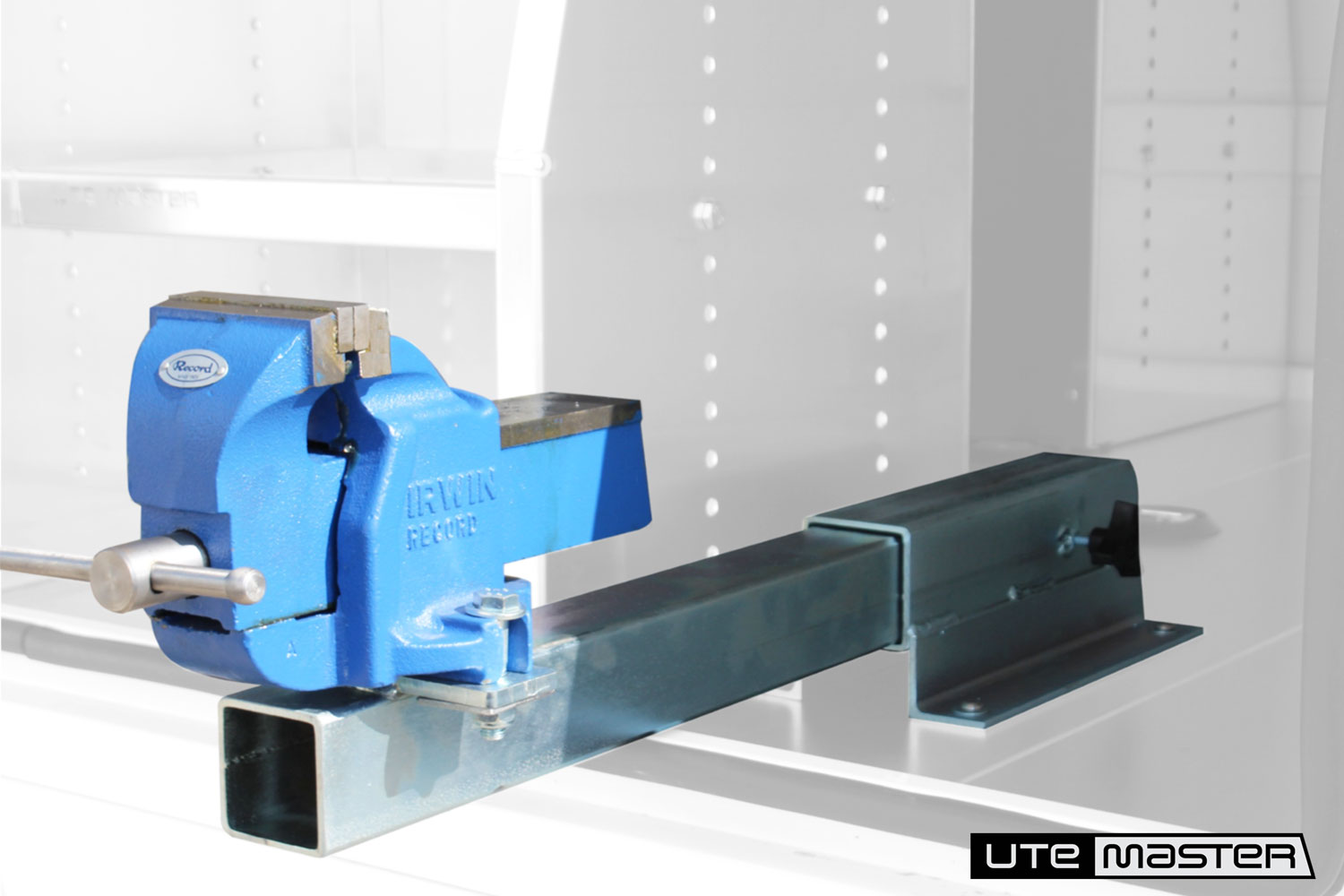 Lift Off Toolbox to suit Commercial Ute Removable Toolbox by Utemaster Lift off box body Slide Out Vice