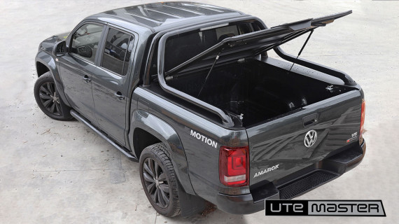 Volkswagen Amarok Dark Side with Hard Lid to suit Sports Bar Ute Black Central Locking Utemaster Load Lid