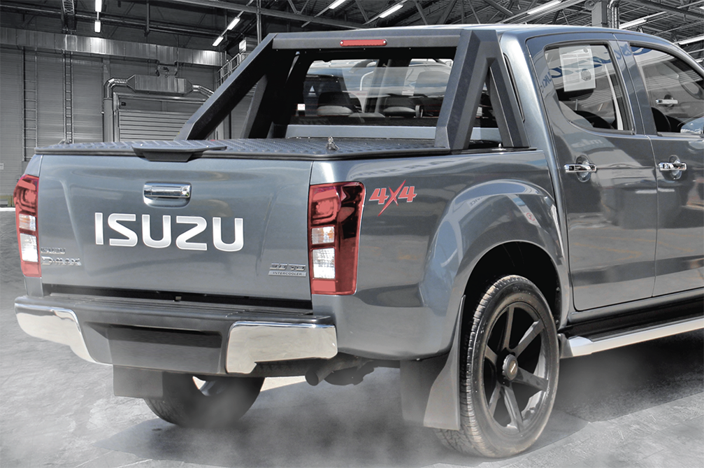 Isuzu Dmax Utemaster Utemaster Load Lid Isuzu D Max With Destroyer Bars