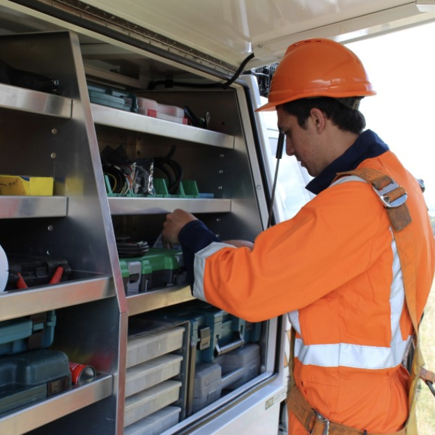 Internal Shelving for Utemaster Service Body
