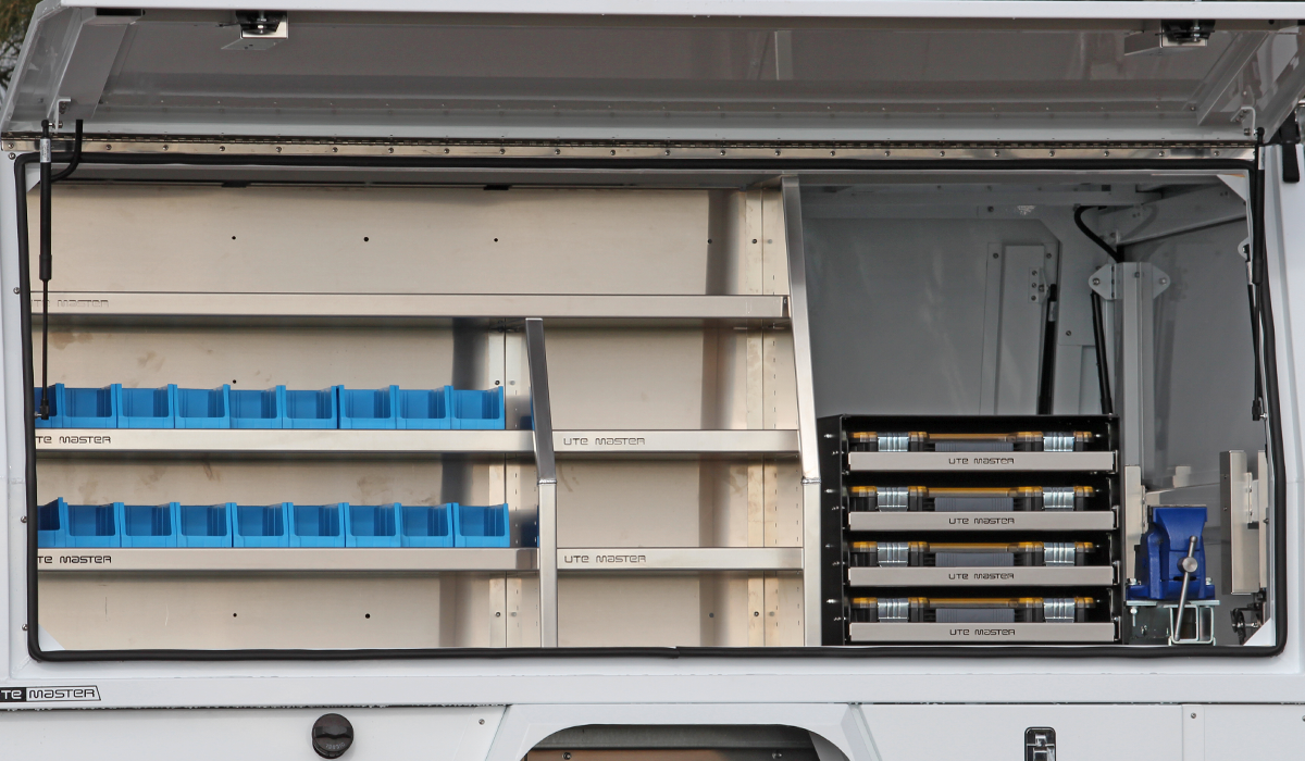 Easy access to gear Utemaster