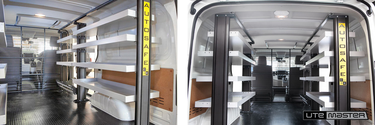 Cube Van Shelving Utemaster