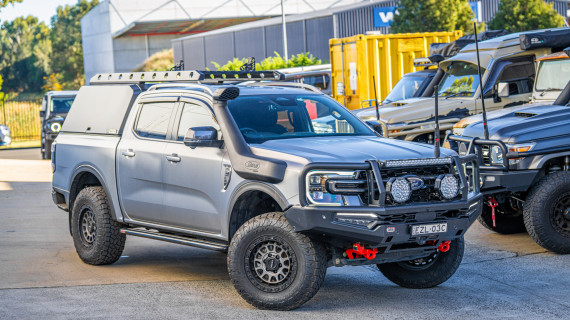 1 v2. ford ranger next gen arb bullbar utemaster canopy