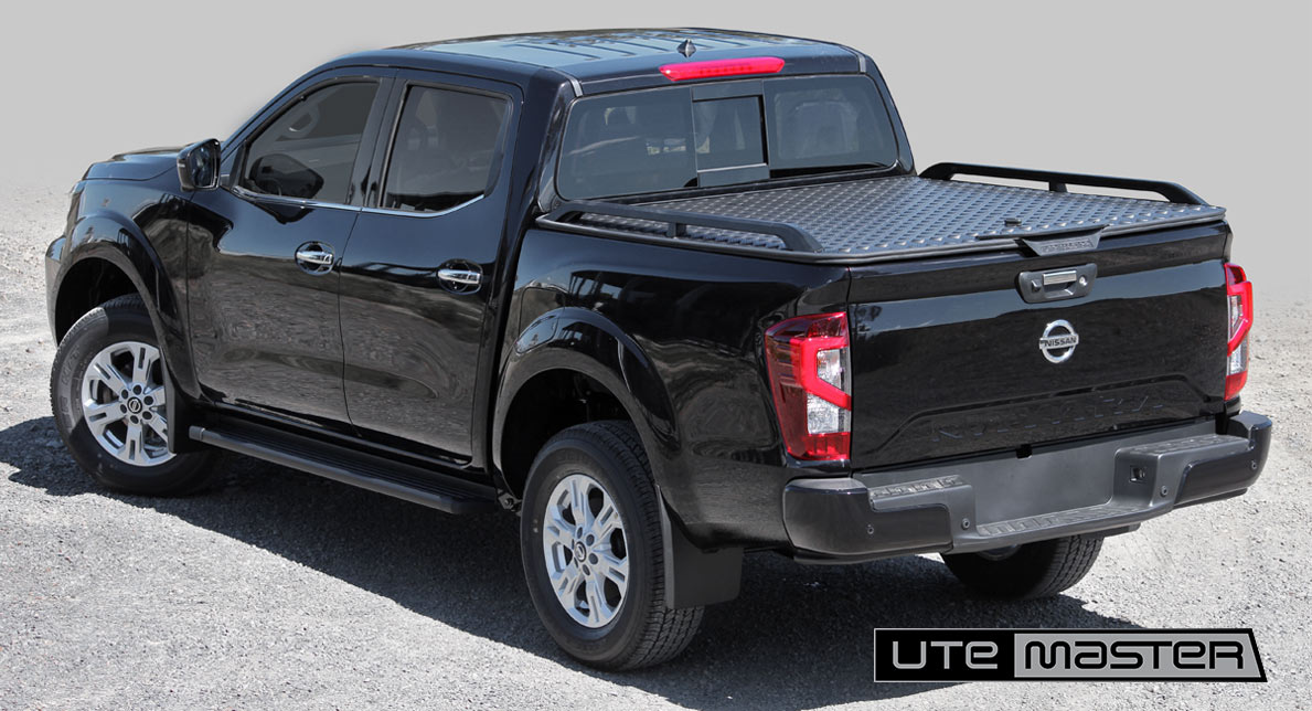 2021 Nissan Navara Hard Lid Utemaster Load Lid Black Tub Cover