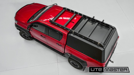 2024 Toyota Hilux GR Red Centurion Canopy Utemaster Aluminium Ute Accessories