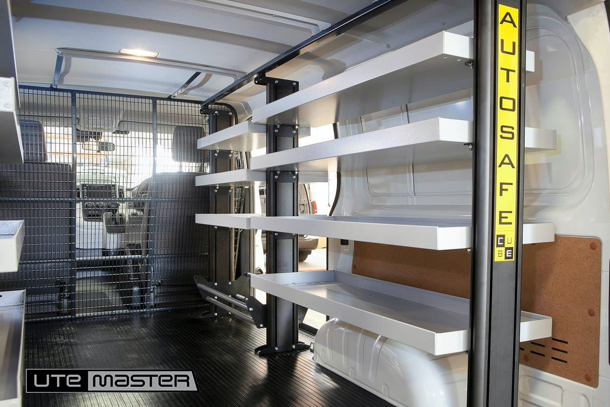 Utemaster Cube Van Shelving to suit Mitsubishi Express Internal Fitout