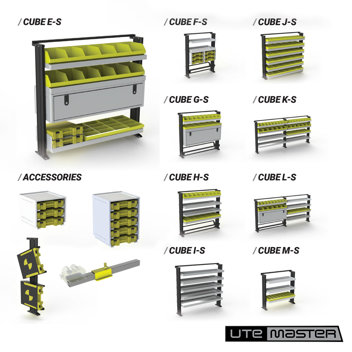 Cube Van Shelving Utemaster