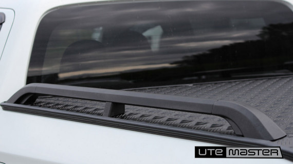 Utemaster Cast Aluminium Side Rail Black Smooth