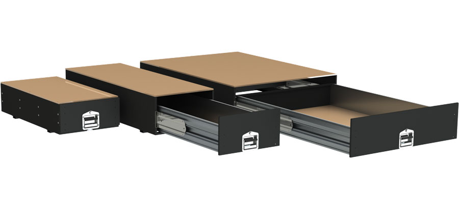 Van Drawers Autosafe by Utemaster Commercial Van