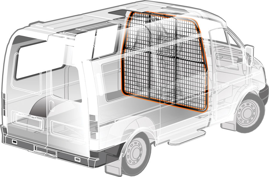 Cargo Barrier to suit Van Autosafe by Utemaster