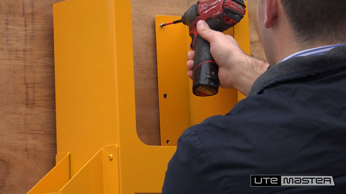 Standard Hand Sanitiser job site van or ute fixing to surface