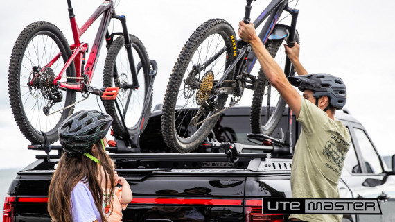 BYD Shark Bike Racks Utemaster Load Lid Accessories Ute Racks Adventure