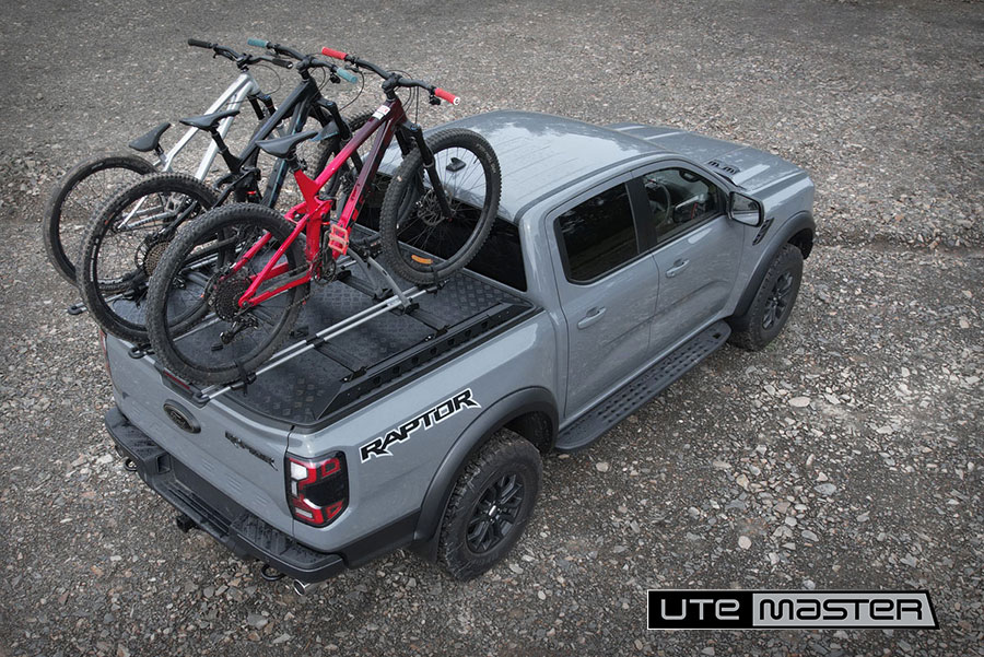 Bike Carriers Ford Ranger Frame Mount On Top Options Utemaster Load Lid