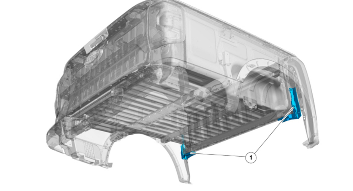 Canopy J Brace to suit Next Gen Ranger XLT Utemaster Centurion Canopy Mounting