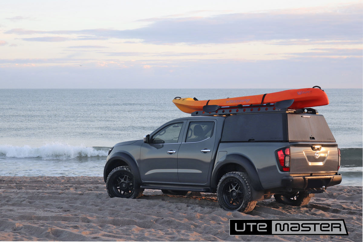 Cantilever Roof Rack to suit Nissan Navara Kayak Canopy