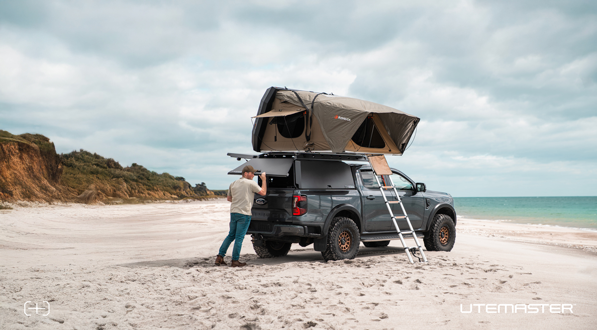Ford Ranger Ultimate Tub Canopy Setup Roof Top Tent 1