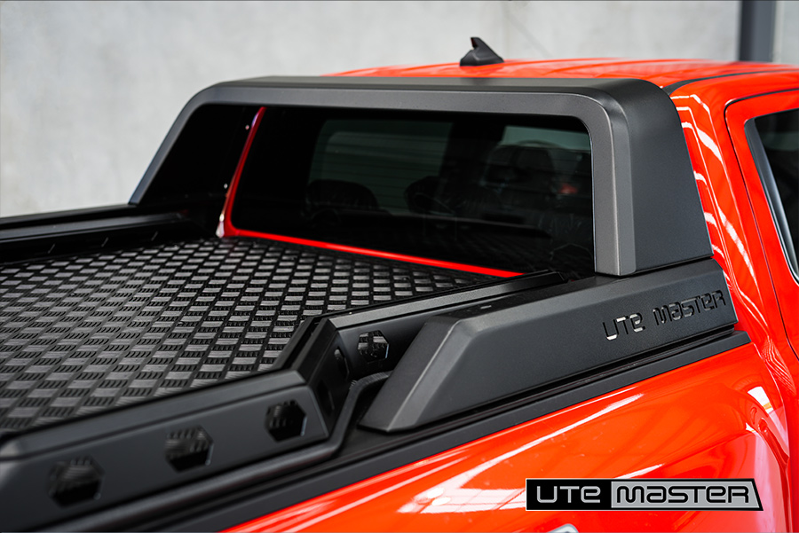 Ford 2024 Raptor Ranger Red Orange Ute Tub Accessories Hard Lid Utemaster Sail Plane Load Lid