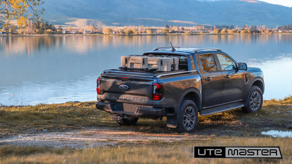 Ford Ranger 2024 Wildtrak Platform Roller Shutter Load Cross Bars Adventure 4WD Beach Snow Overlanding