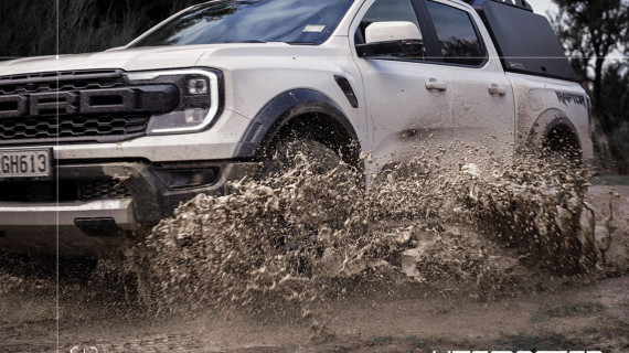 Ford Ranger Raptor Ute White Hunting Fishing Roof Rack Utemaster Centurion 12 v2