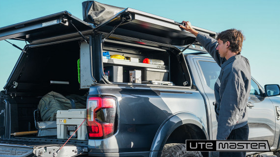 Ford Ranger Tub Canopy Access Tough Utemaster Centurion Canopy Beach Adventure Gear v2