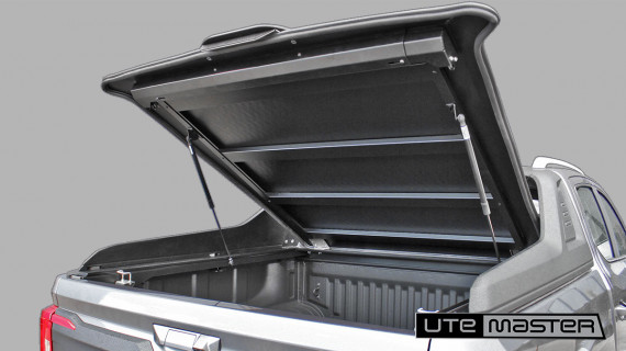 Load Lid to suit 2022 LDV T60 Sailplane Grey Black Tonneau Hard Lid Lockable Storage