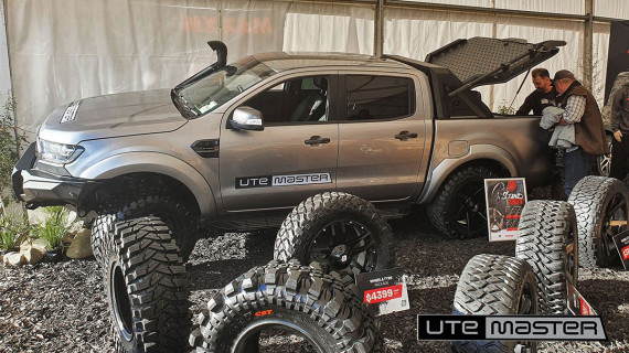 Maxxis Tyres Destroyer Load Lid at Fieldays Side View Utemaster