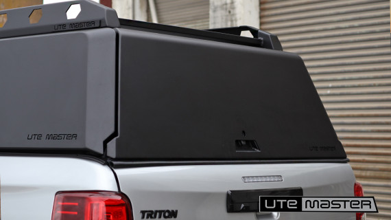 Mitsubishi Triton Silver Black Centurion Canopy Utemaster Waterproof