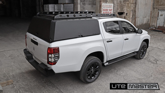 Mitsubishi Triton White Triton Canopy Centurion Canopy Central Locking Utemaster