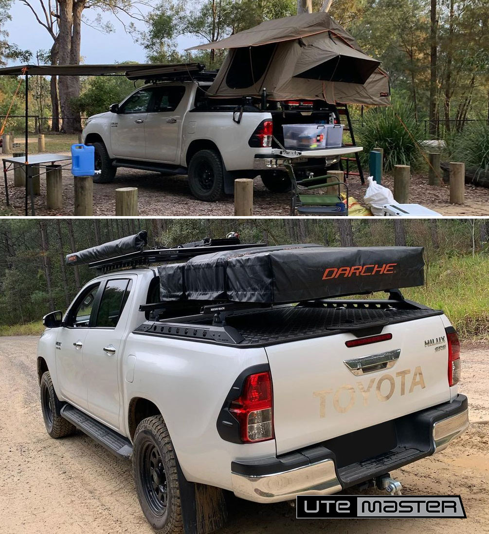 Mounting a Roof Top Tent to a Ute Hard Lid Utemaster Load Lid nz