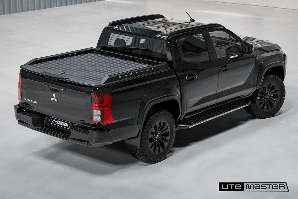 Next Gen Mitsubishi Triton VRX GLX GLXR Ute Lid Accessories Black Utemaster