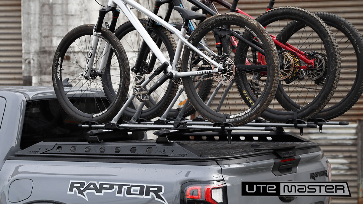 Ute hard lid bike rack store