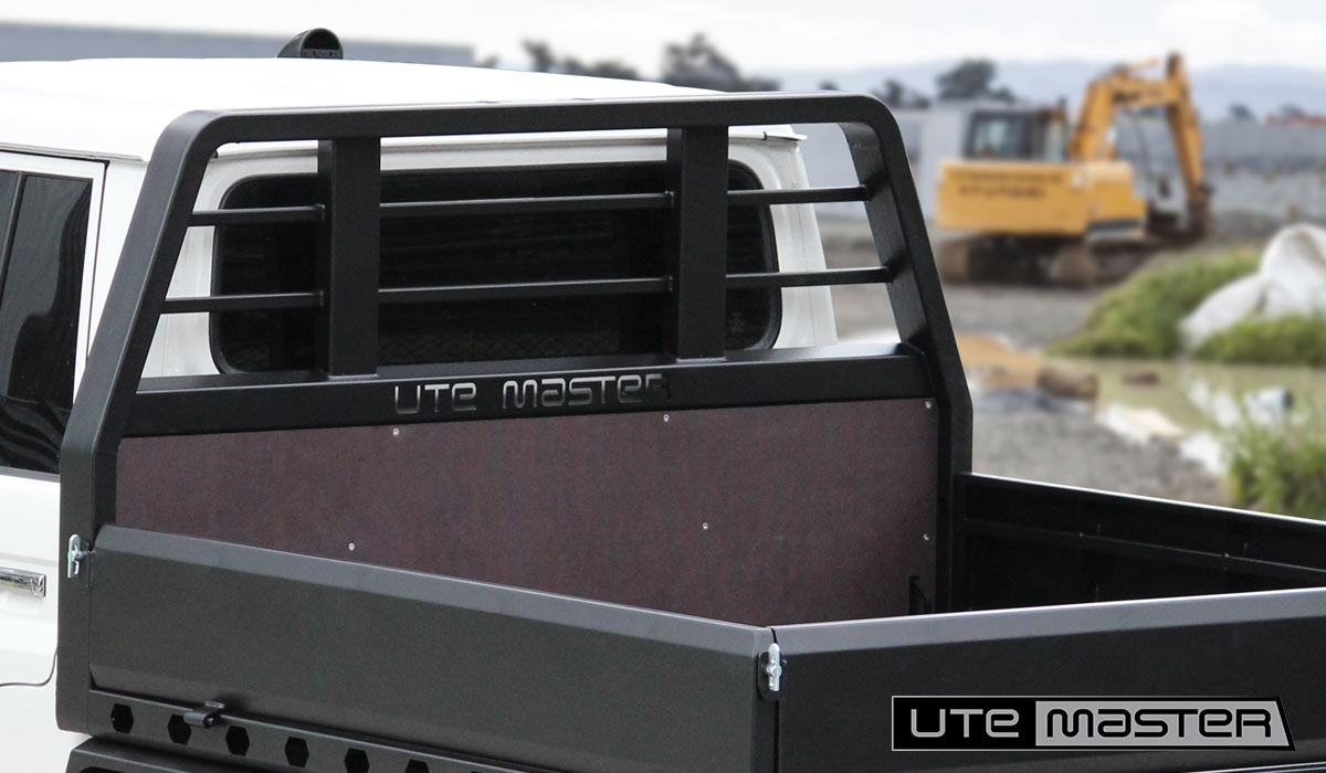 Steel Flat Deck Headboard Heavy Duty Thick 100mm Toyota Landcruiser