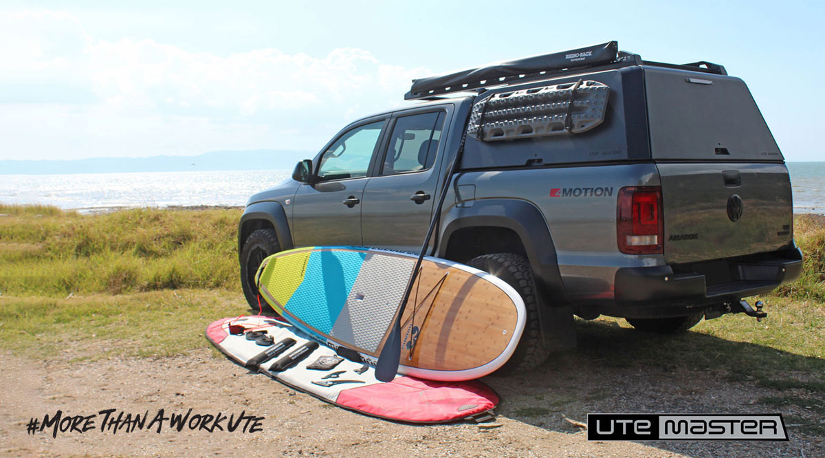 Ute Canopy to suit VW Amarok Overland Setup SUP Moana NZ