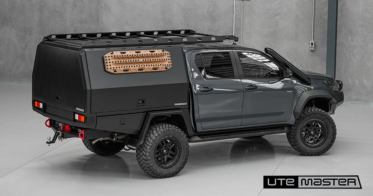 Ute Canopy Canopies Full Time Alumumium Chassis Storage System TrailCore 1
