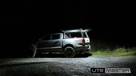 Ute Tub Canopy Led Internal Lighting Utemaster Centurion Canopy Ute Accessories Adventure Camping 4X4 v2