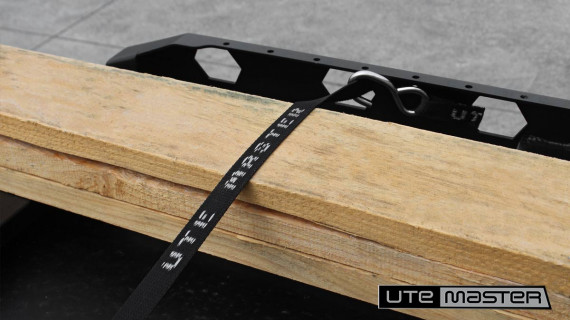 Utemaster Canitilever Roof Rack Ratchet Strap Builders Ute Setup Timber