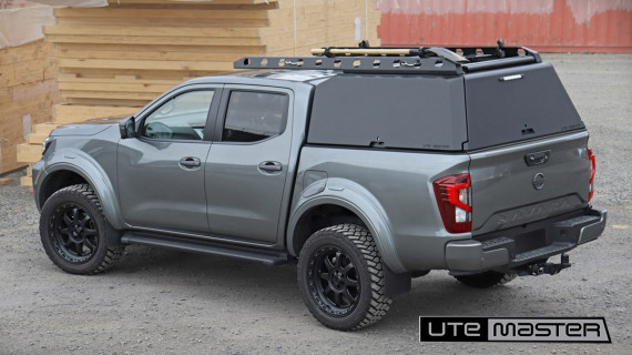 Utemaster Centurion Canopy to suit Nissan Navara Tub Topper Aluminium