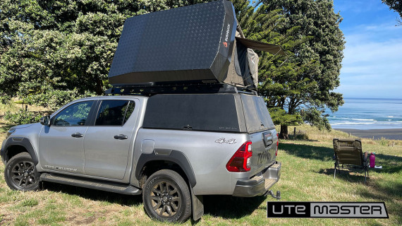 Utemaster Centurion Canopy to suit Toyota Hilux Overlanding Camping nz 