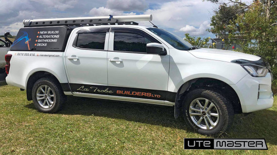 Utemaster Centurion Canopy Builders Tradie Ute Isuzu Dmax 2021