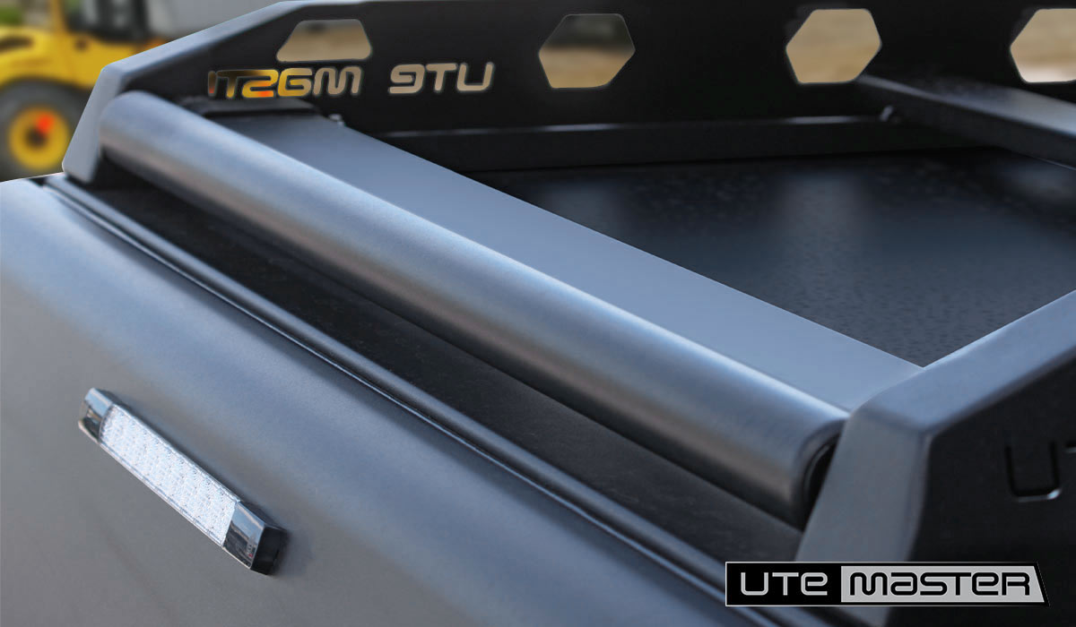 Utemaster Centurion Ute Canopy Cantilever Roof Rack Rear Ladder Roller Timber v2