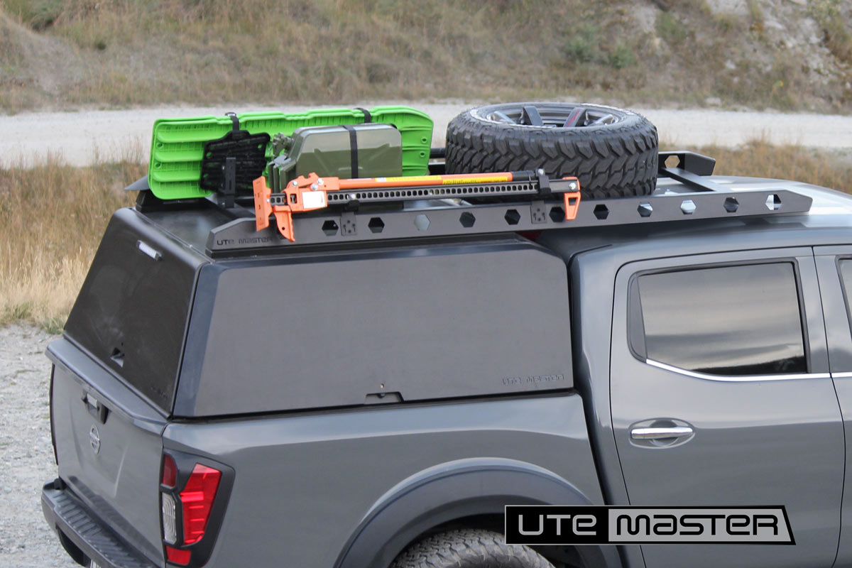 Utemaster Centurion Ute Canopy 4x4 Overland Black Aluminium