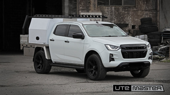 Utemaster Deck and Toolbox to suit Isuzu D Max Drawers Storage Tools Underbody Lighting Shelving