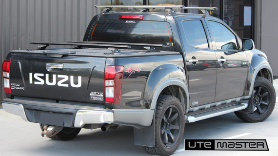 Utemaster Load Lid to suit Isuzu D Max Bike Carrier Setup with Cross Bars