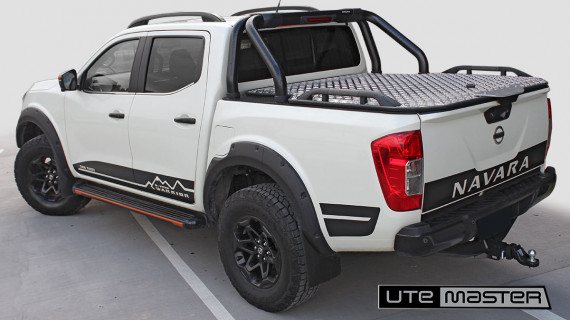 Utemaster Load Lid to suit Nissan Navara N Trek Warrior Hard Lid Sports Bar