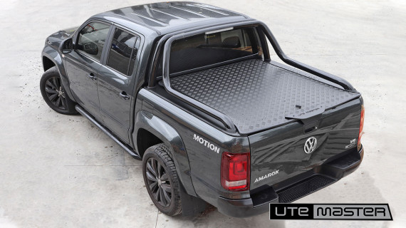 Utemaster Load Lid to suit VW Volkswagen Amarok Aventura Black Darkside Extended Sports Bars